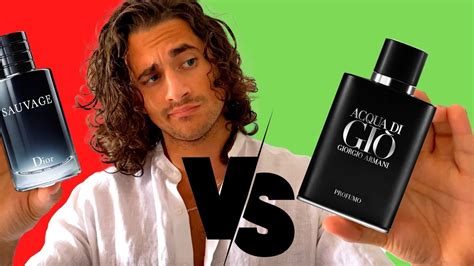 acqua di gio vs dior sauvage|Sauvage EDT vs Acqua di Gio Profumo Comparison.